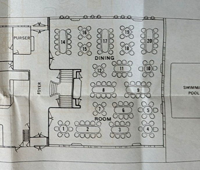 SLAMAT: 1924 - Large 1930s cruise deck plan