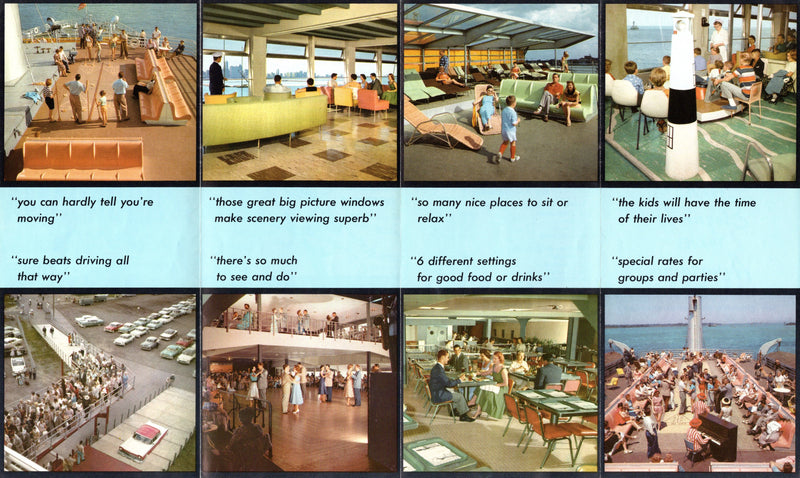 AQUARAMA: 1945 - Color services brochure from 1961