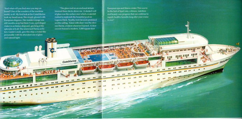 COSTA MARINA: 1969 - Deluxe 1990 intro brochure