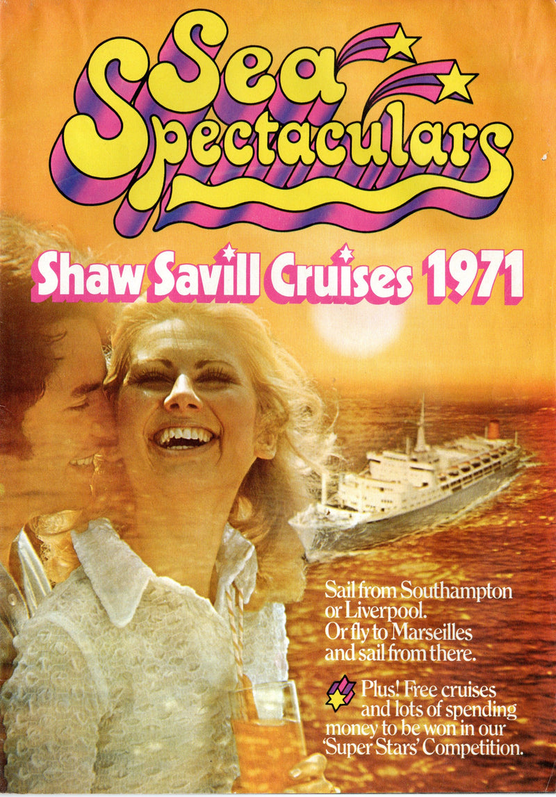 Various Ships - Shaw Savill's 1971 star-crossed cruise season