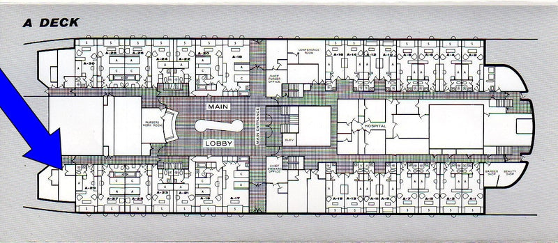 SAVANNAH: 1961 - Cabin key tag  to #31