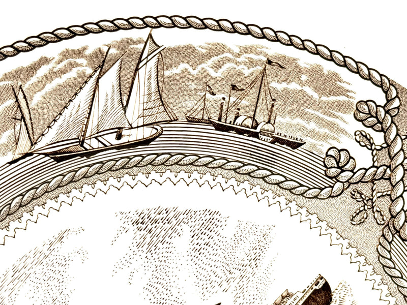 UNITED STATES: 1952 - Mason's Ironstone portrait plate