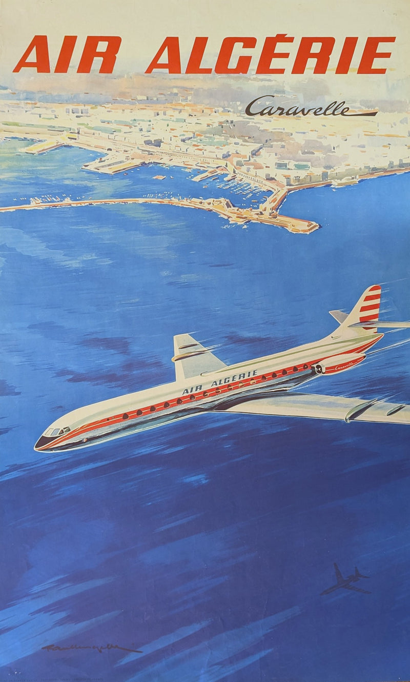 Various - Original Air Algerie agency poster by Paul Lengelle