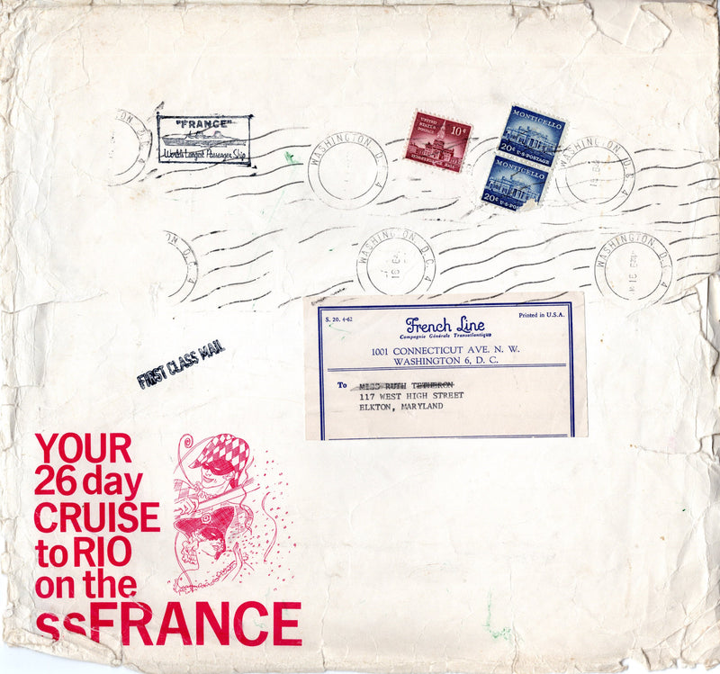 FRANCE: 1962 - Grand 1963 "Cruise to Rio" brochure
