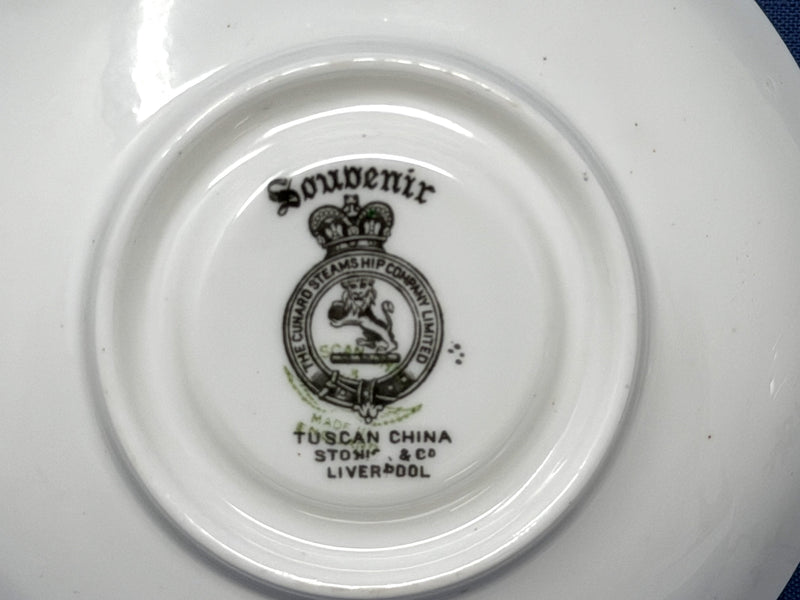 Various: pre-war - 1920s-30s Cunard "Bird of Paradise" cup & saucer