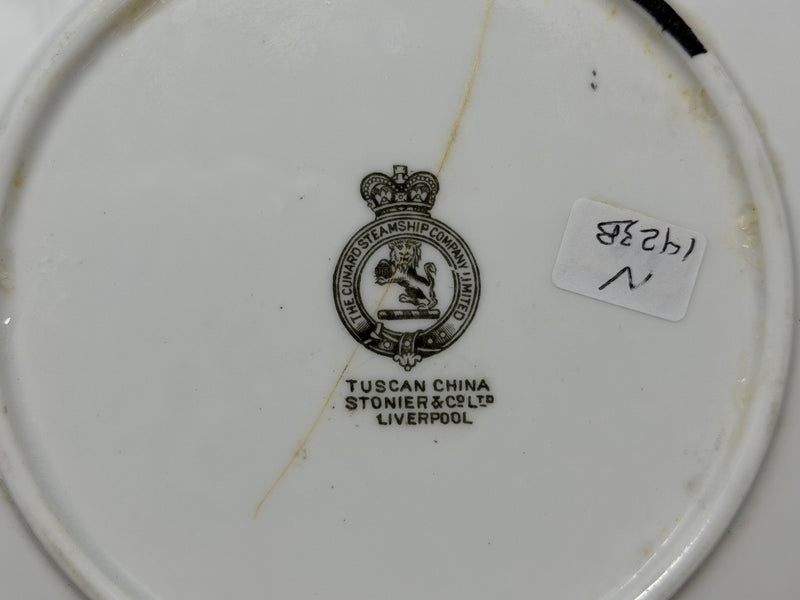 Various: pre-war - 1920s-30s Cunard "Bird of Paradise" cake plate