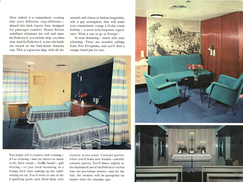 FEDERICO C: 1957 - Late 1960s intro to American market