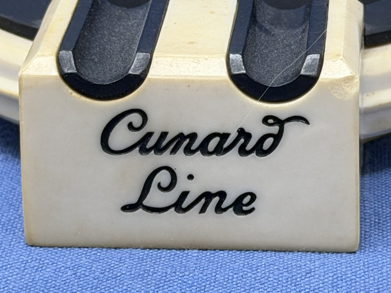 Various Ships - Famed Cunard "toilet seat" ashtray