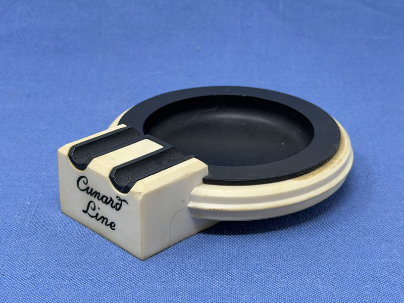 Various Ships - Famed Cunard "toilet seat" ashtray