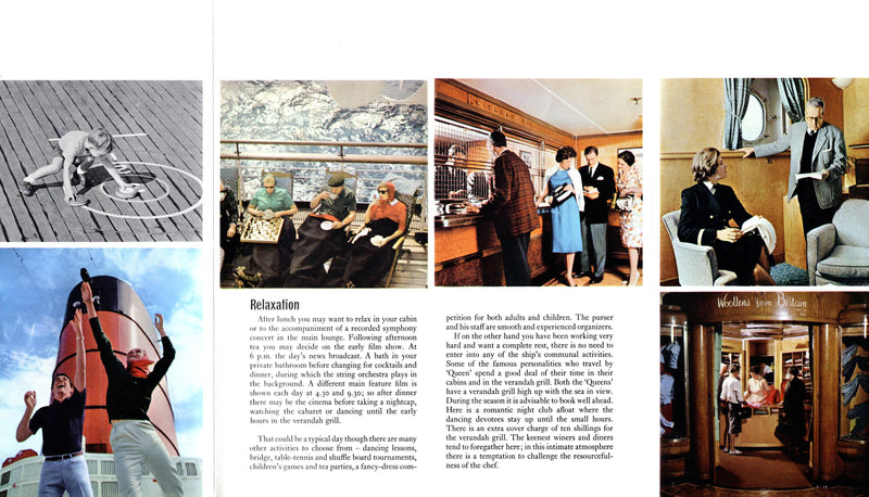 QUEEN MARY & QUEEN ELIZABETH - "The QUEENS First Class"