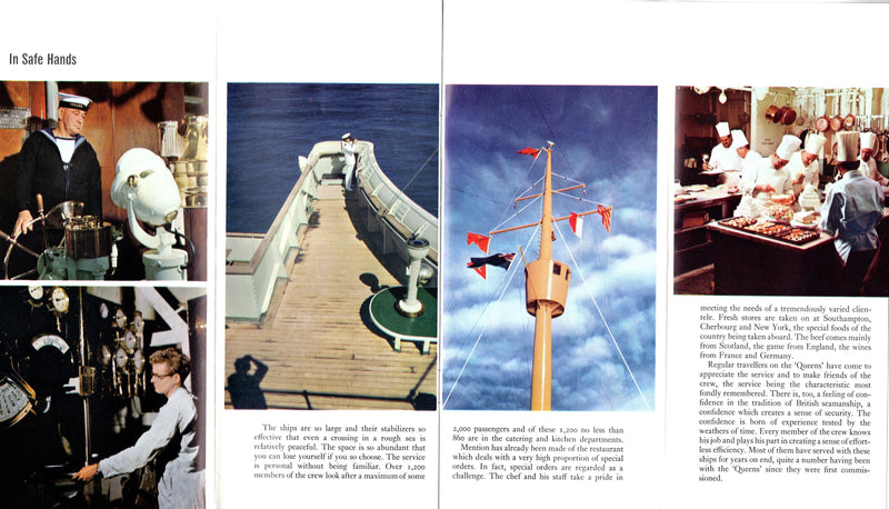 QUEEN MARY & QUEEN ELIZABETH - "The QUEENS First Class"