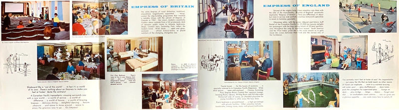 Various Ships - 1961 "Go EMPRESS to Europe"