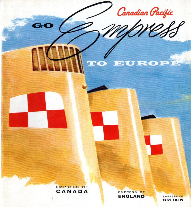 Various Ships - 1961 "Go EMPRESS to Europe"
