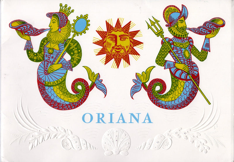 ORIANA: 1960 - Deluxe 1960 intro brochure