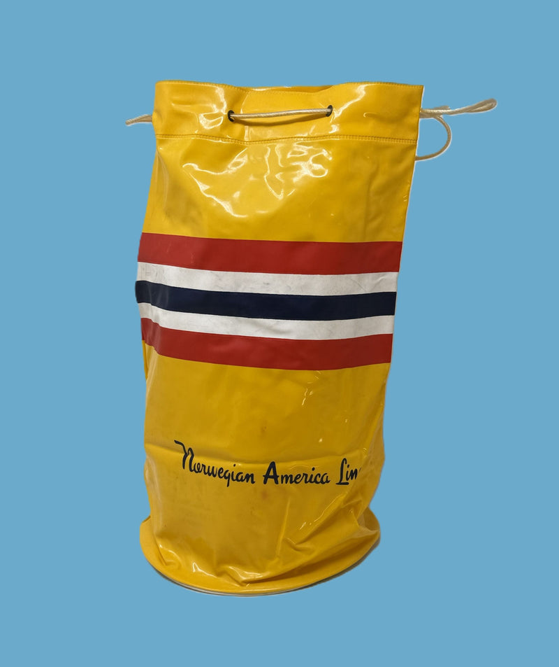 Various Ships - Colorful Norwegian America Line tote bag - 12"