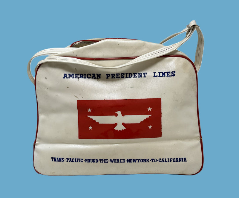 PRESIDENT ROOSEVELT: 1944 - Maiden voyage travel bag