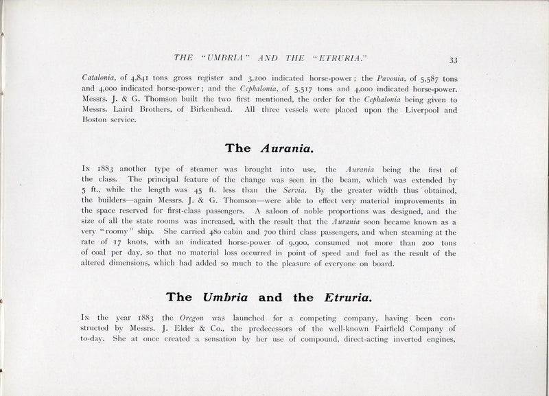 Various: pre-war - 1902 Cunard "Illustrated Souvenir" w/ 114 pages