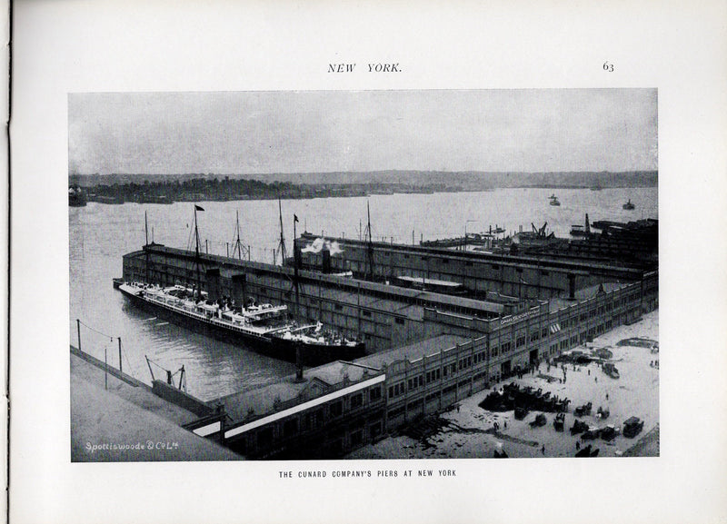 Various: pre-war - 1902 Cunard "Illustrated Souvenir" w/ 114 pages