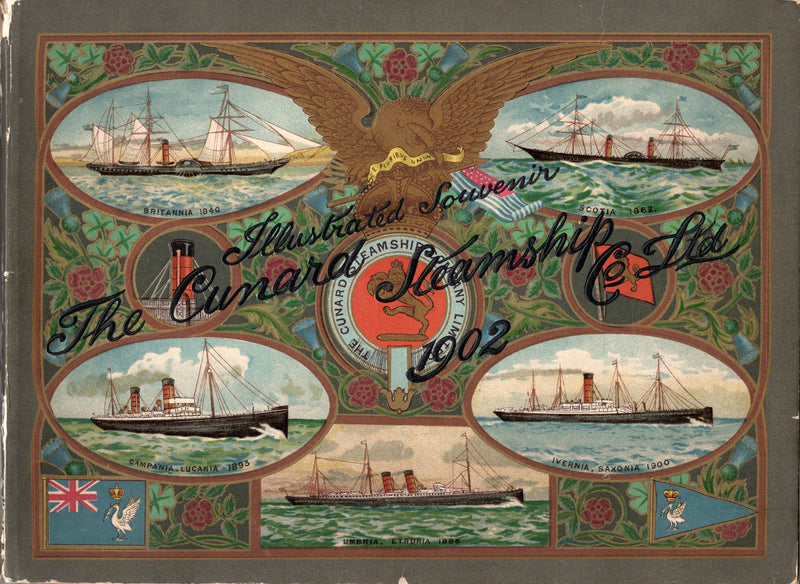 Various: pre-war - 1902 Cunard "Illustrated Souvenir" w/ 114 pages