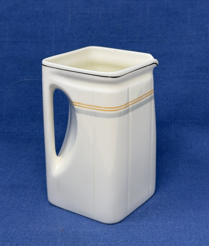 Various Ships - Cunard "cubeware" Ivoryware milk pitcher