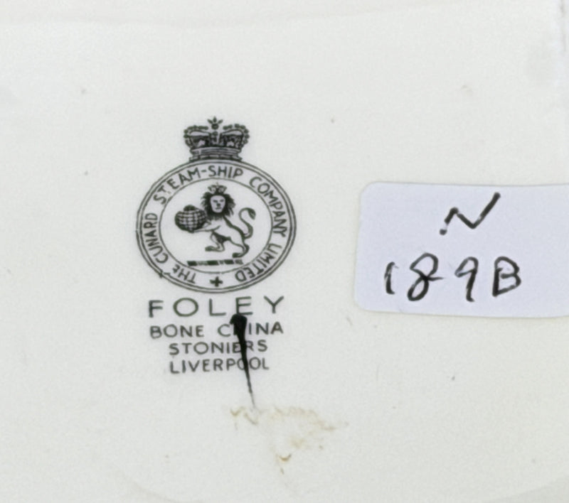 Various Ships - Cunard Ivoryware waste dish