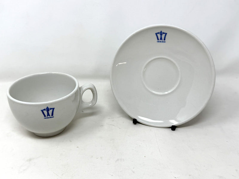 OLYMPIA & QUEEN ANNA MARIA - 7-piece Greek Line china set