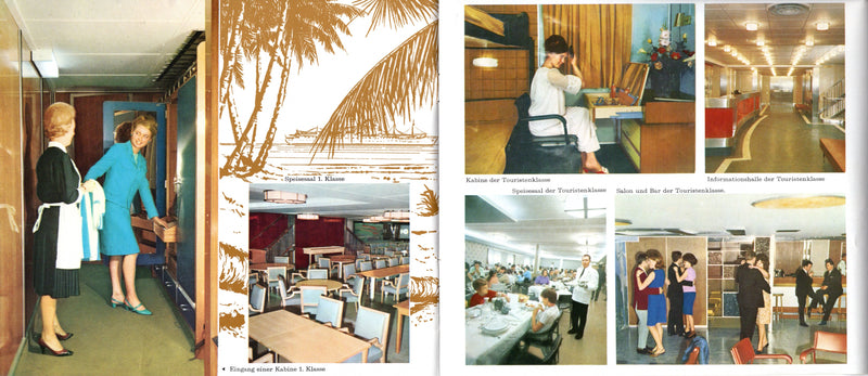 PASTEUR: 1966 - Interiors brochure in German