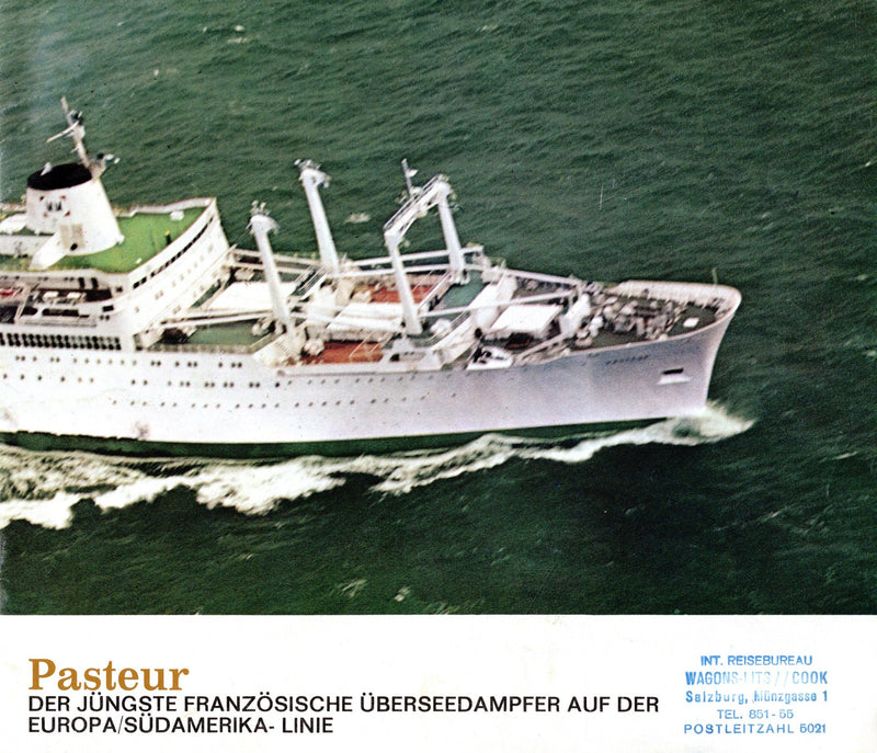 PASTEUR: 1966 - Interiors brochure in German