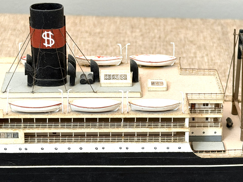 PRESIDENT GARFIELD: 1921 - Custom-made model in 1:300th scale