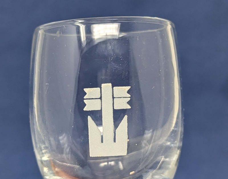 Various Ships - 3 Italian Line glasses w/ anchor logo