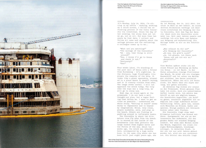 COSTA CONCORDIA: 2006 - Wreck book "CONCORDIA" + "10 Years After" supplement