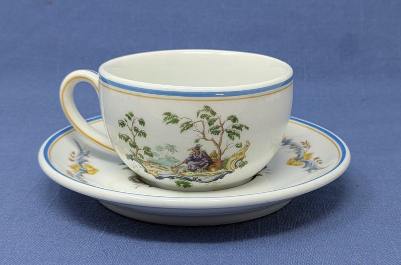 Various Ships - Italian Line First Class "Vignette Cinesi" cup & saucer