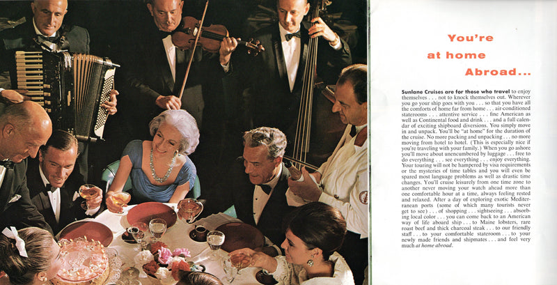 INDEPENDENCE & CONSTITUTION: 1951 - Mediterranean cruises 1967