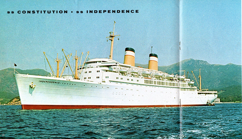INDEPENDENCE & CONSTITUTION: 1951 - Mediterranean cruises 1967