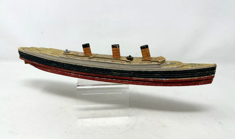 QUEEN MARY: 1936 - Famed Chad Valley "take-to-pieces" model from 1930s