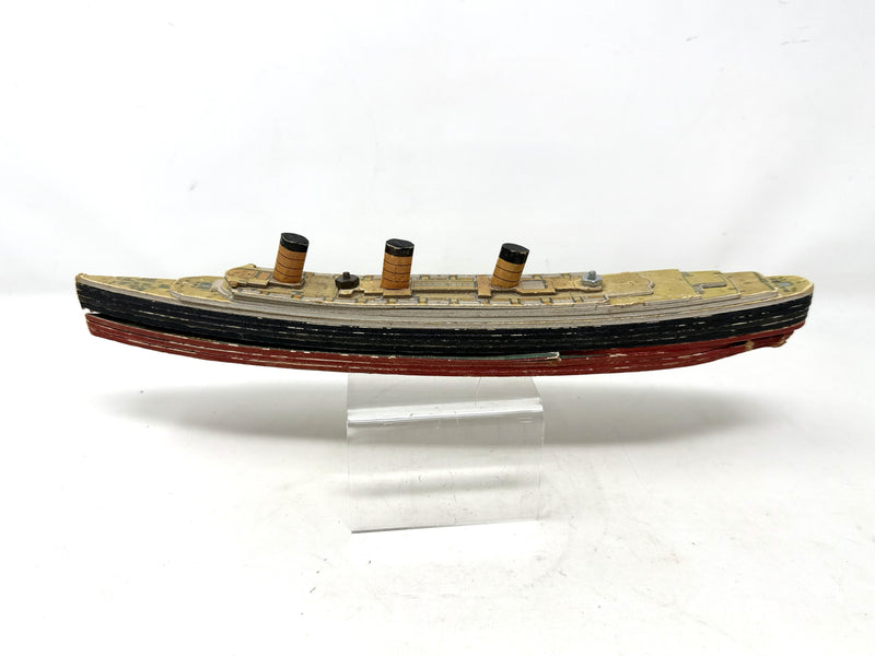 QUEEN MARY: 1936 - Famed Chad Valley "take-to-pieces" model from 1930s