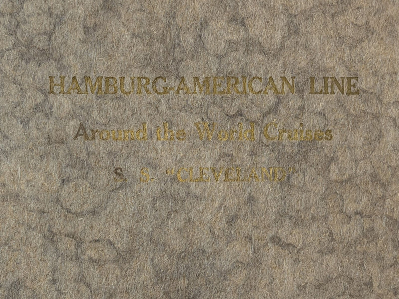 CLEVELAND: 1909 - Special folder w/ ATW souvenirs from 1911-1912