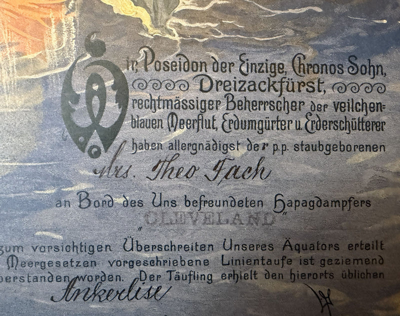 CLEVELAND: 1909 - Special folder w/ ATW souvenirs from 1911-1912