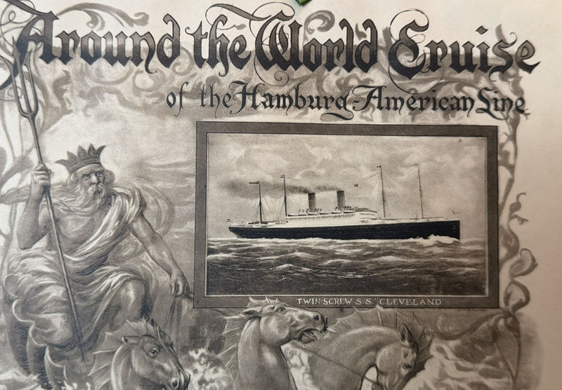 CLEVELAND: 1909 - Special folder w/ ATW souvenirs from 1911-1912