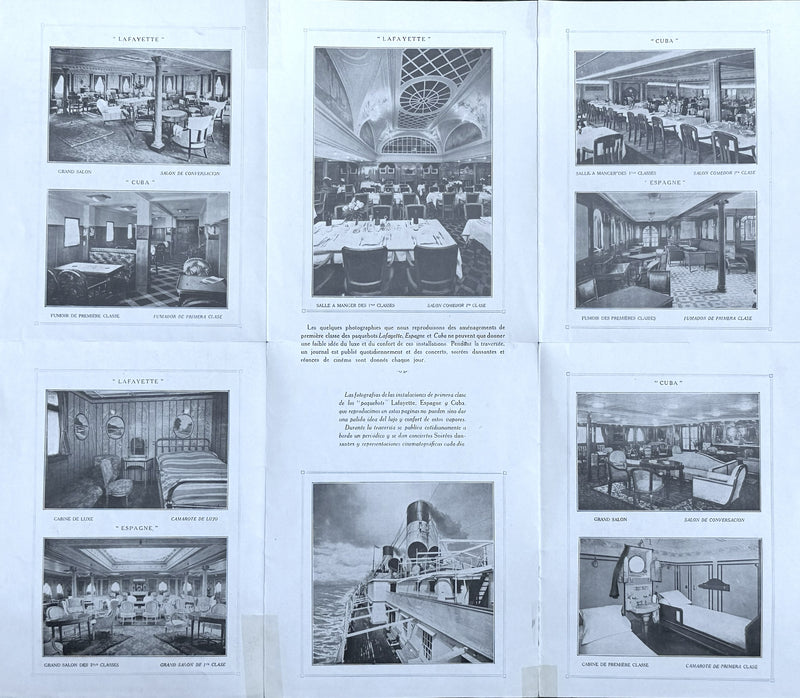 ESPAGNE, LAFAYETTE & CUBA - Art deco interiors brochure