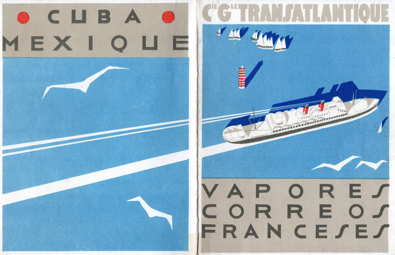 ESPAGNE, LAFAYETTE & CUBA - Art deco interiors brochure