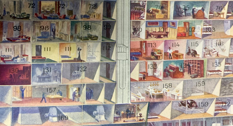 NORMANDIE: 1935 - Famed Sebille cutaway