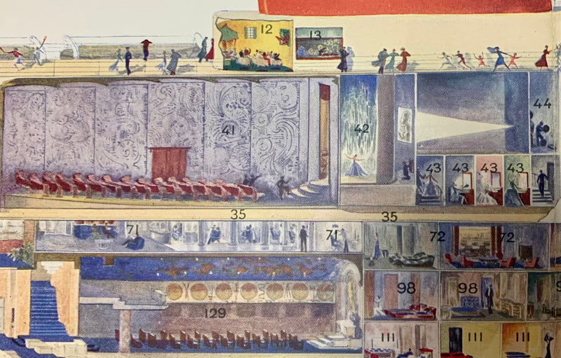 NORMANDIE: 1935 - Famed Sebille cutaway