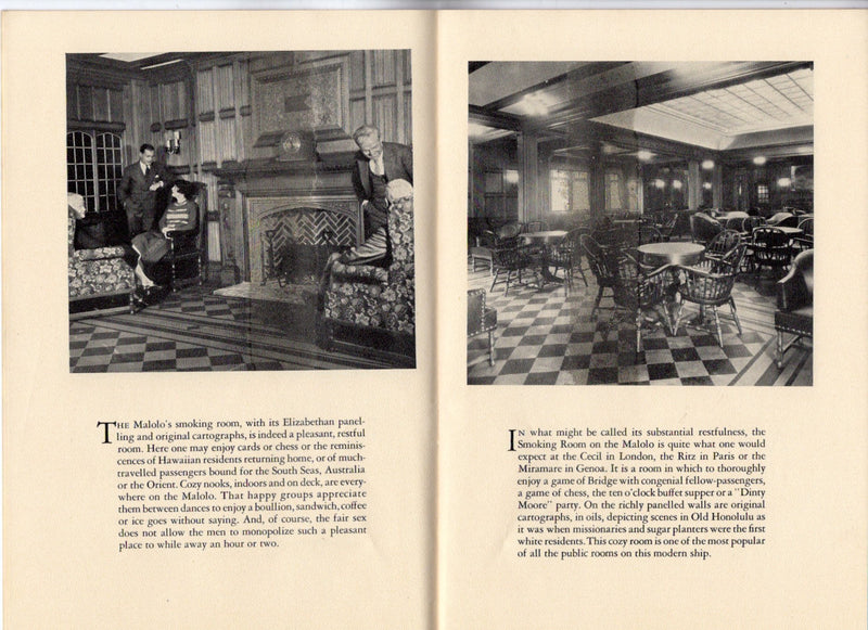 MALOLO: 1927 - Photo-filled 32-page interiors brochure from 1928
