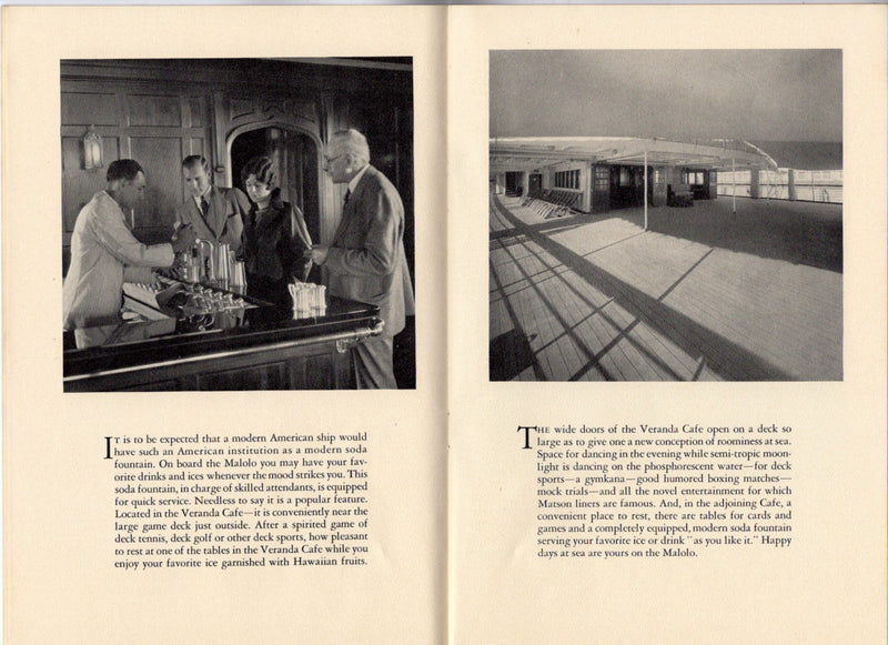 MALOLO: 1927 - Photo-filled 32-page interiors brochure from 1928
