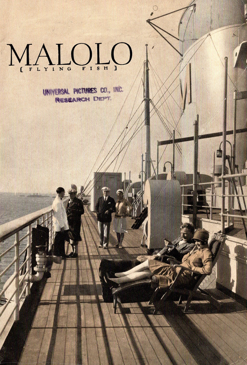 MALOLO: 1927 - Photo-filled 32-page interiors brochure from 1928