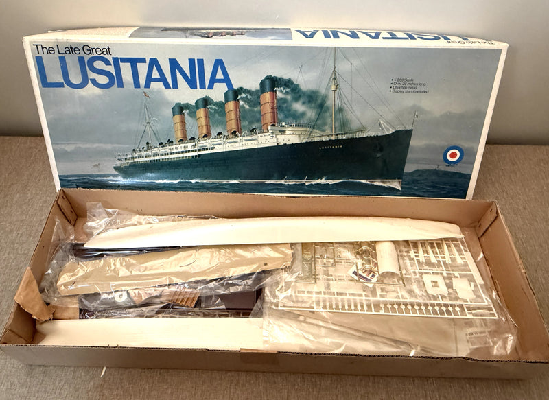 LUSITANIA: 1907 - Entex 1:350th scale model kit