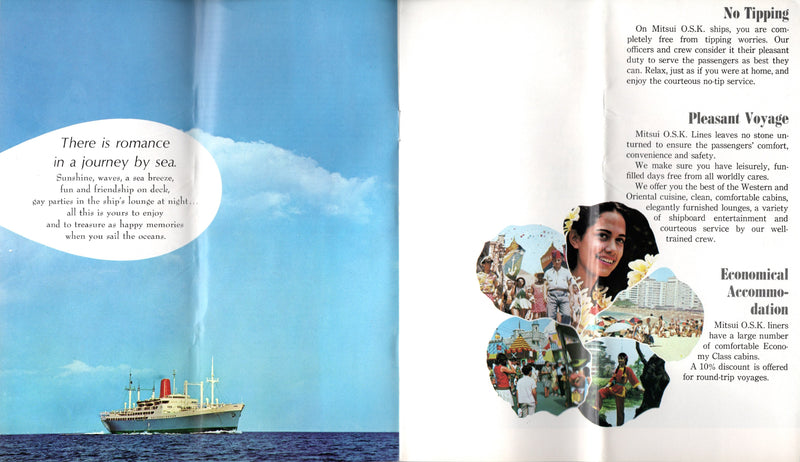 Various Ships - 1969 fleet brochure for Mitsu O.S.K. combo liners