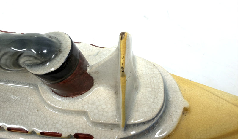 NORMANDIE: 1935 - Famed NORMANDIE pottery clock from 1930s