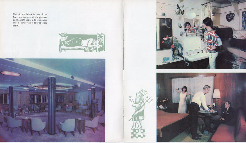 BATORY: 1936 - Color interiors brochure from near the end in 1966